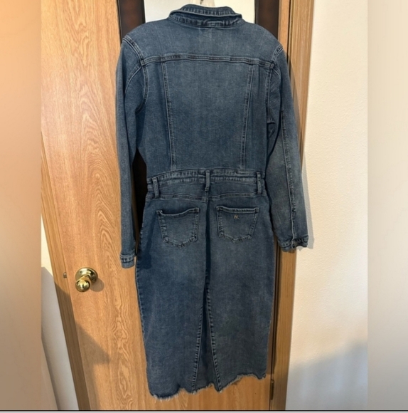 Wash Lab denim dress - Picture 4 of 10